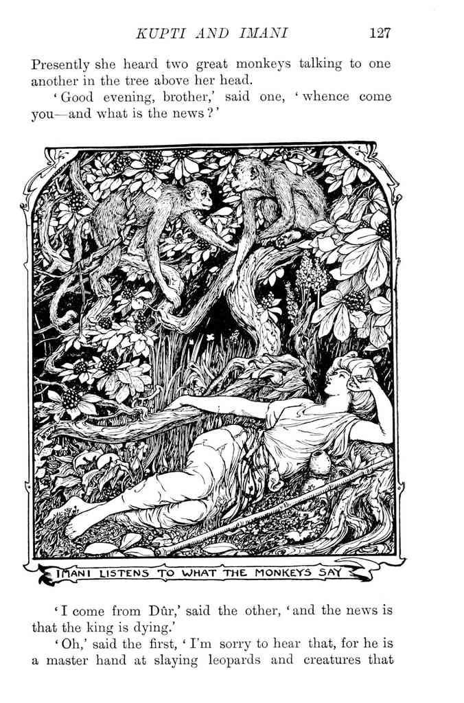 Andrew Lang Olive Fairy Book 134 Vintage Illustration A4 Photo Print