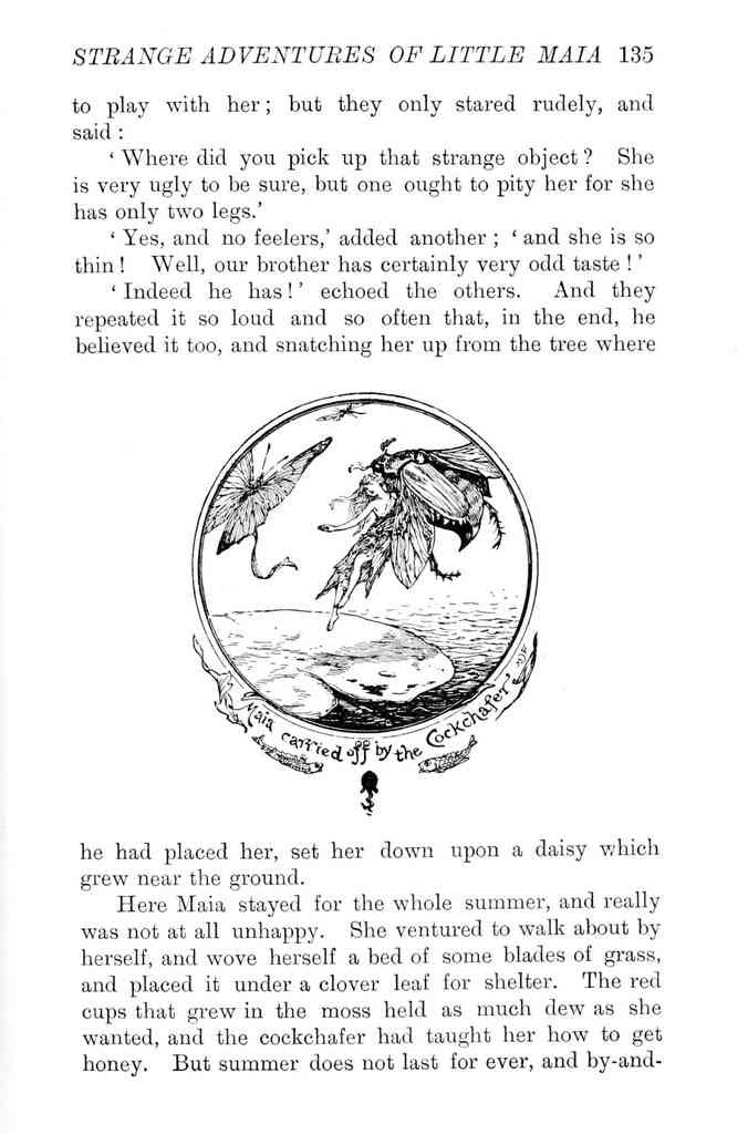 Andrew Lang Olive Fairy Book 142 Vintage Illustration A4 Photo Print