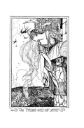 Andrew Lang Olive Fairy Book 204 Vintage Illustration A4 Photo Print