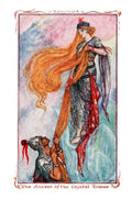 Andrew Lang Olive Fairy Book 223 Vintage Illustration A4 Photo Print