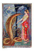 Andrew Lang Olive Fairy Book 255 Vintage Illustration A4 Photo Print