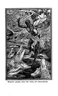 Andrew Lang Orange Fairy Book 017 Vintage Illustration A4 Photo Print