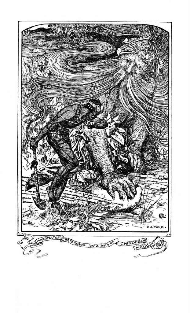 Andrew Lang Orange Fairy Book 022 Vintage Illustration A4 Photo Print
