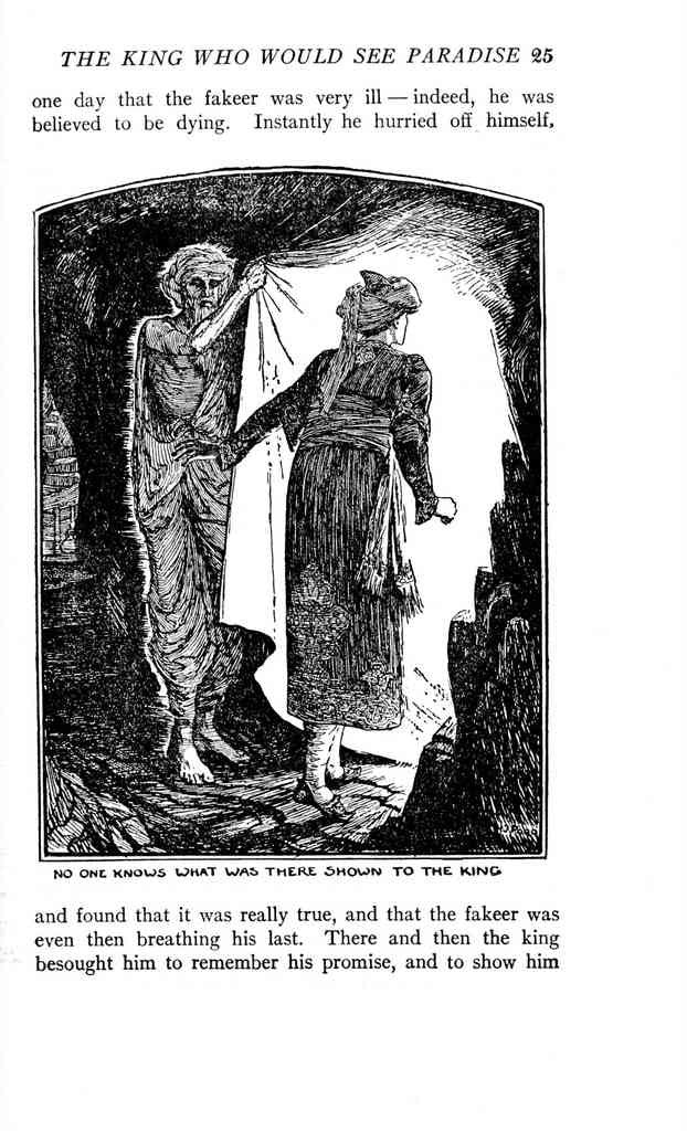 Andrew Lang Orange Fairy Book 036 Vintage Illustration A4 Photo Print