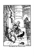 Andrew Lang Orange Fairy Book 056 Vintage Illustration A4 Photo Print