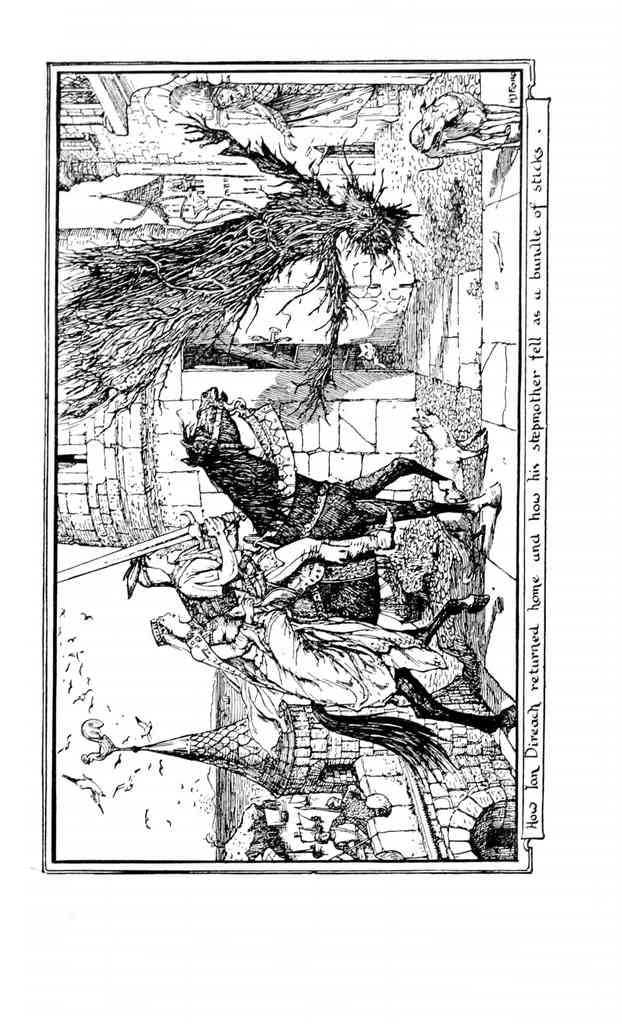 Andrew Lang Orange Fairy Book 084 Vintage Illustration A4 Photo Print