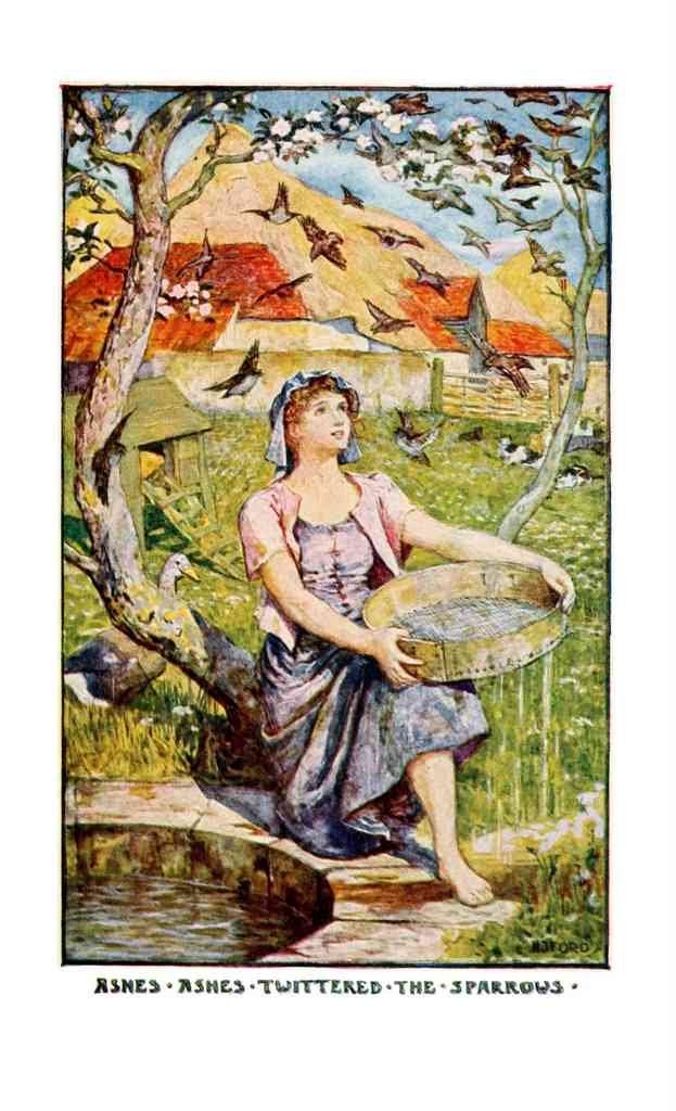 Andrew Lang Orange Fairy Book 106 Vintage Illustration A4 Photo Print