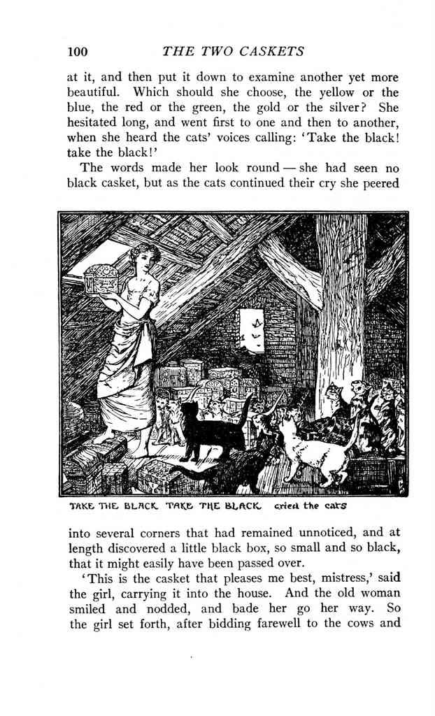 Andrew Lang Orange Fairy Book 108 Vintage Illustration A4 Photo Print