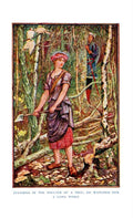 Andrew Lang Orange Fairy Book 123 Vintage Illustration A4 Photo Print