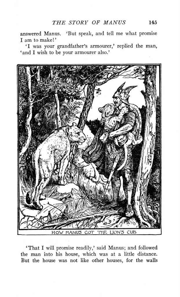 Andrew Lang Orange Fairy Book 153 Vintage Illustration A4 Photo Print