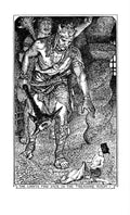 Andrew Lang Orange Fairy Book 191 Vintage Illustration A4 Photo Print