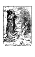 Andrew Lang Orange Fairy Book 304 Vintage Illustration A4 Photo Print