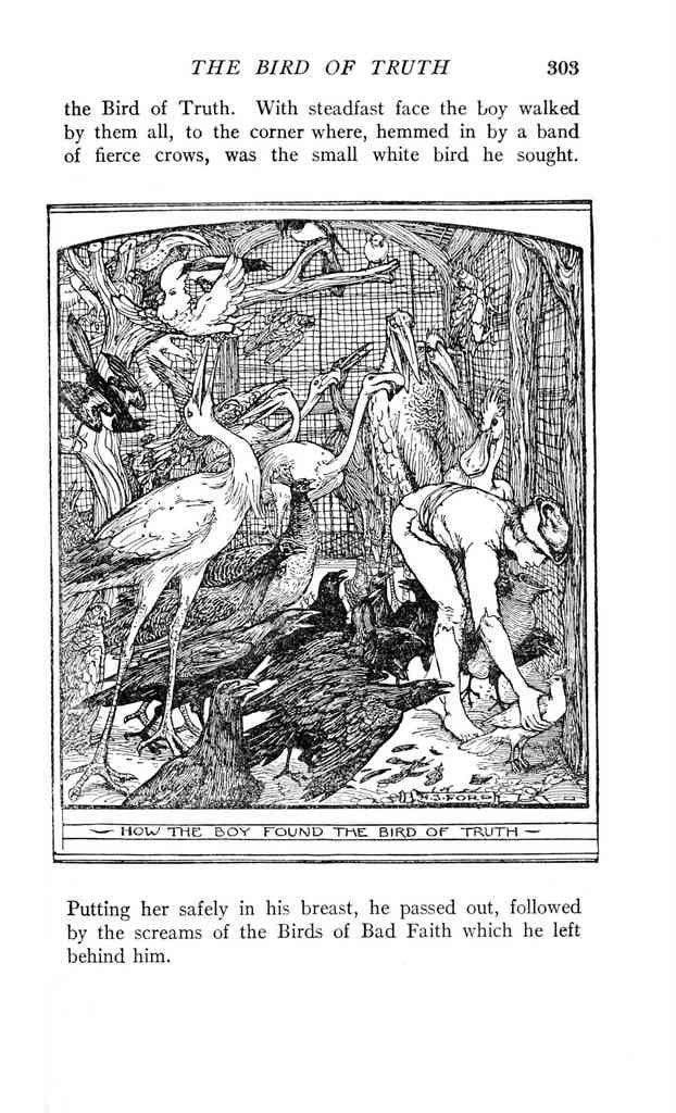 Andrew Lang Orange Fairy Book 307 Vintage Illustration A4 Photo Print