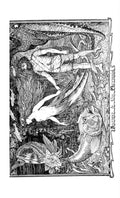 Andrew Lang Pink Fairy Book 120 Vintage Illustration A4 Photo Print