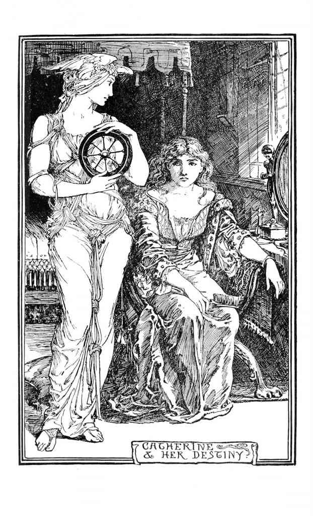 Andrew Lang Pink Fairy Book 176 Vintage Illustration A4 Photo Print