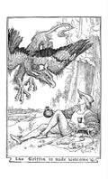 Andrew Lang Pink Fairy Book 212 Vintage Illustration A4 Photo Print