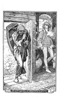 Andrew Lang Pink Fairy Book 246 Vintage Illustration A4 Photo Print