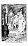 Andrew Lang Pink Fairy Book 256 Vintage Illustration A4 Photo Print