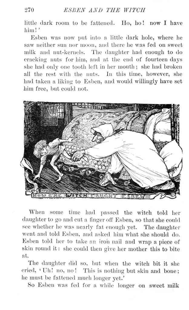 Andrew Lang Pink Fairy Book 277 Vintage Illustration A4 Photo Print