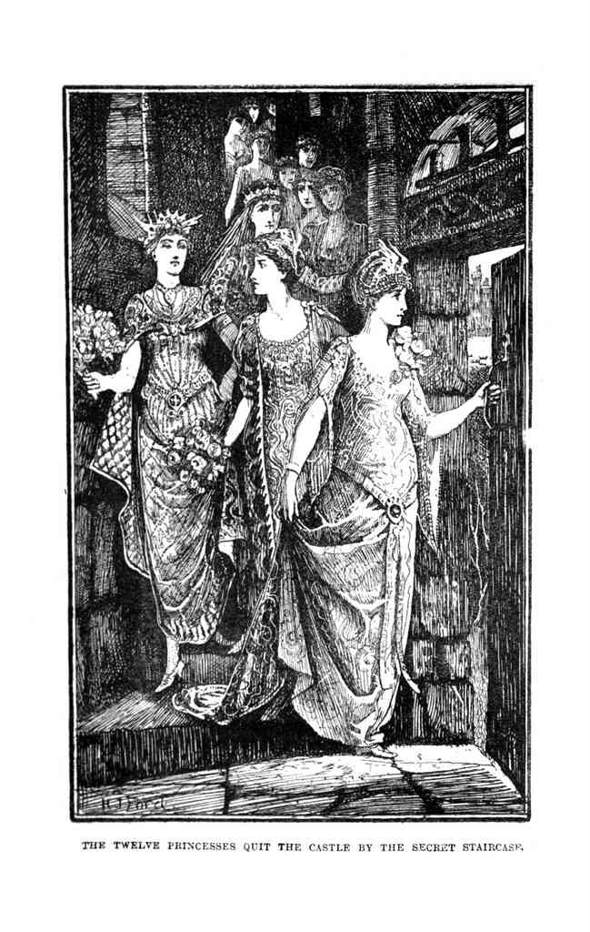 Andrew Lang Red Fairy Book 003 Vintage Illustration A4 Photo Print
