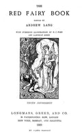 Andrew Lang Red Fairy Book 004 Vintage Illustration A4 Photo Print