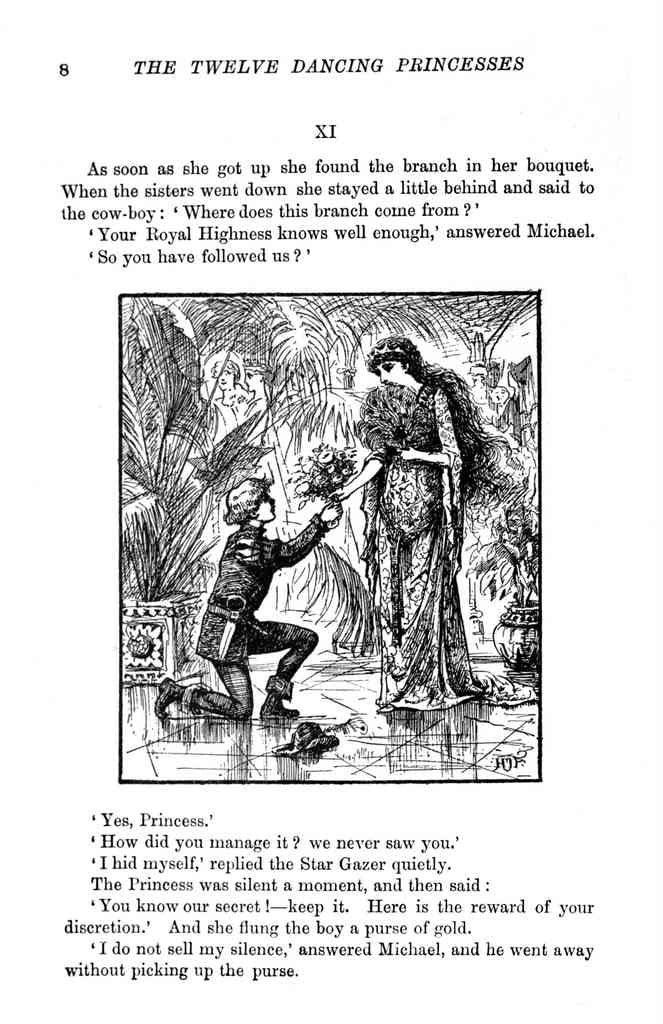 Andrew Lang Red Fairy Book 014 Vintage Illustration A4 Photo Print