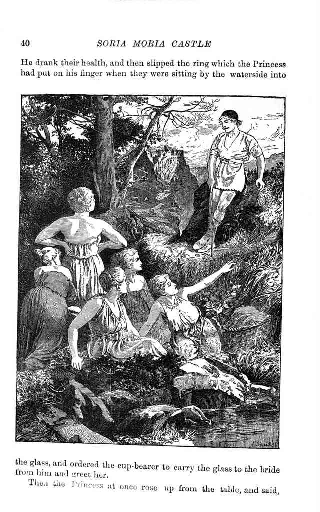 Andrew Lang Red Fairy Book 046 Vintage Illustration A4 Photo Print