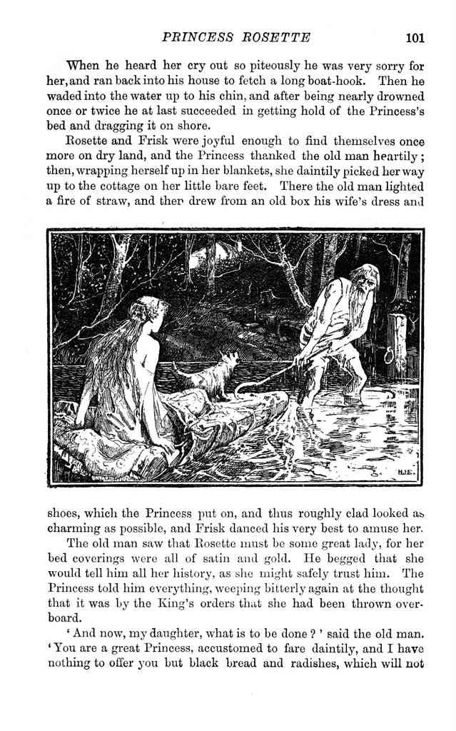 Andrew Lang Red Fairy Book 108 Vintage Illustration A4 Photo Print