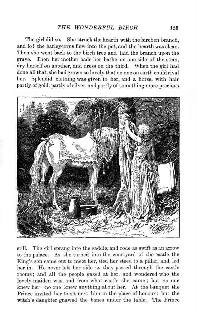Andrew Lang Red Fairy Book 132 Vintage Illustration A4 Photo Print