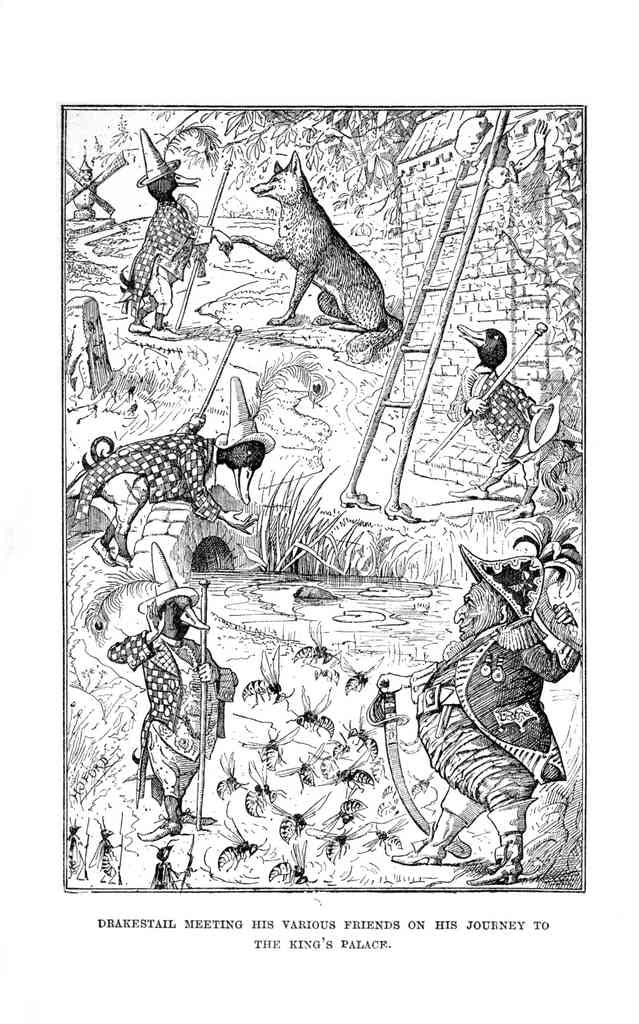 Andrew Lang Red Fairy Book 212 Vintage Illustration A4 Photo Print