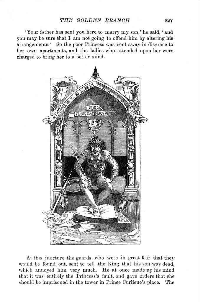 Andrew Lang Red Fairy Book 235 Vintage Illustration A4 Photo Print