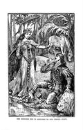 Andrew Lang Red Fairy Book 273 Vintage Illustration A4 Photo Print
