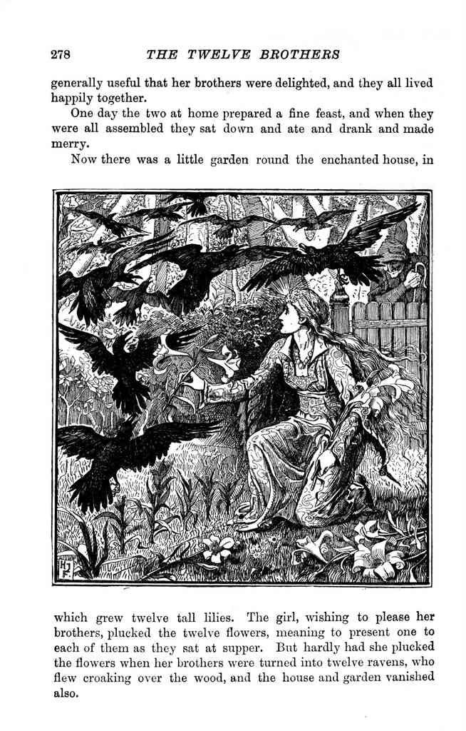 Andrew Lang Red Fairy Book 287 Vintage Illustration A4 Photo Print