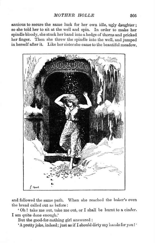 Andrew Lang Red Fairy Book 314 Vintage Illustration A4 Photo Print
