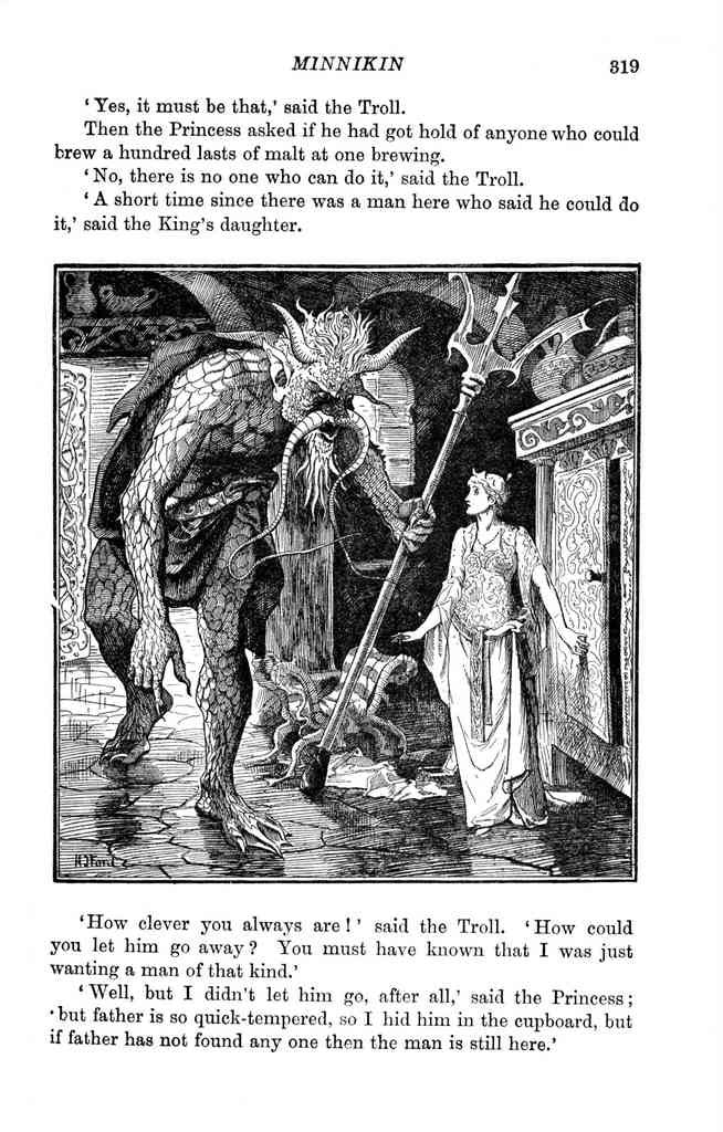 Andrew Lang Red Fairy Book 328 Vintage Illustration A4 Photo Print