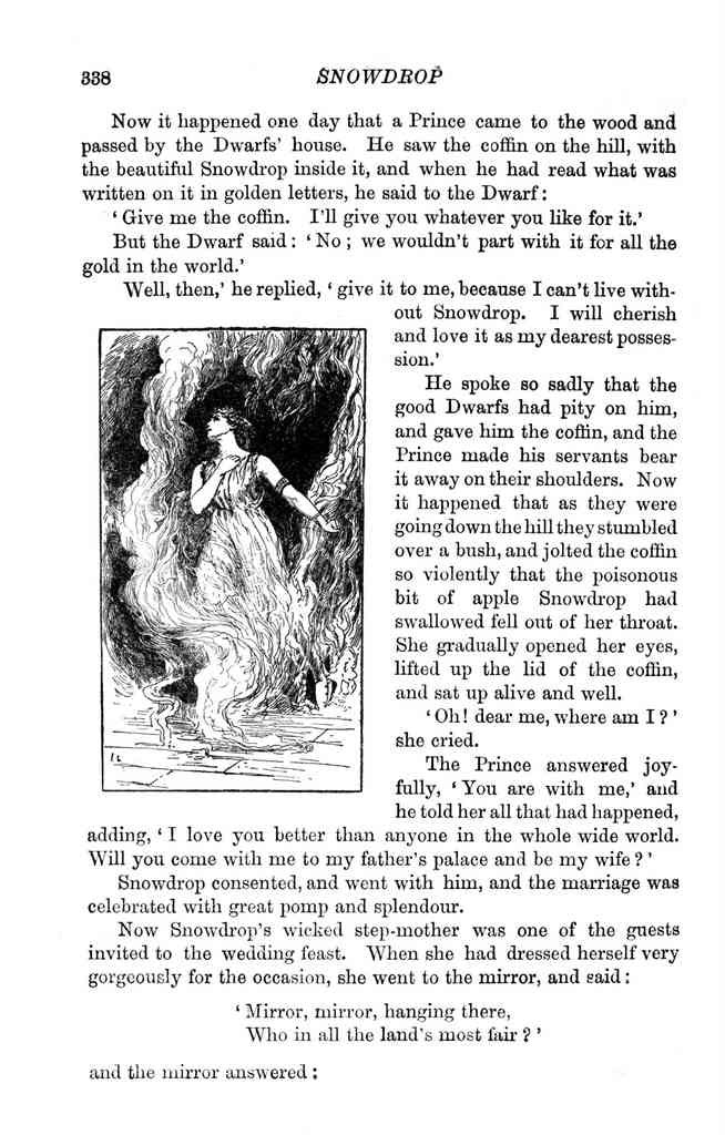 Andrew Lang Red Fairy Book 348 Vintage Illustration A4 Photo Print