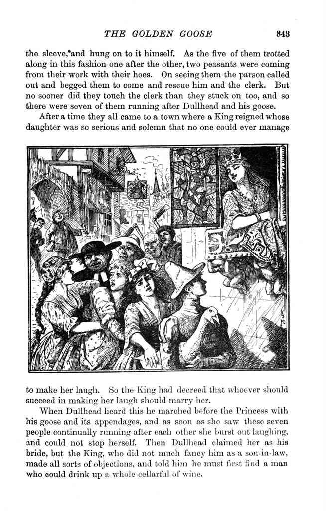 Andrew Lang Red Fairy Book 353 Vintage Illustration A4 Photo Print