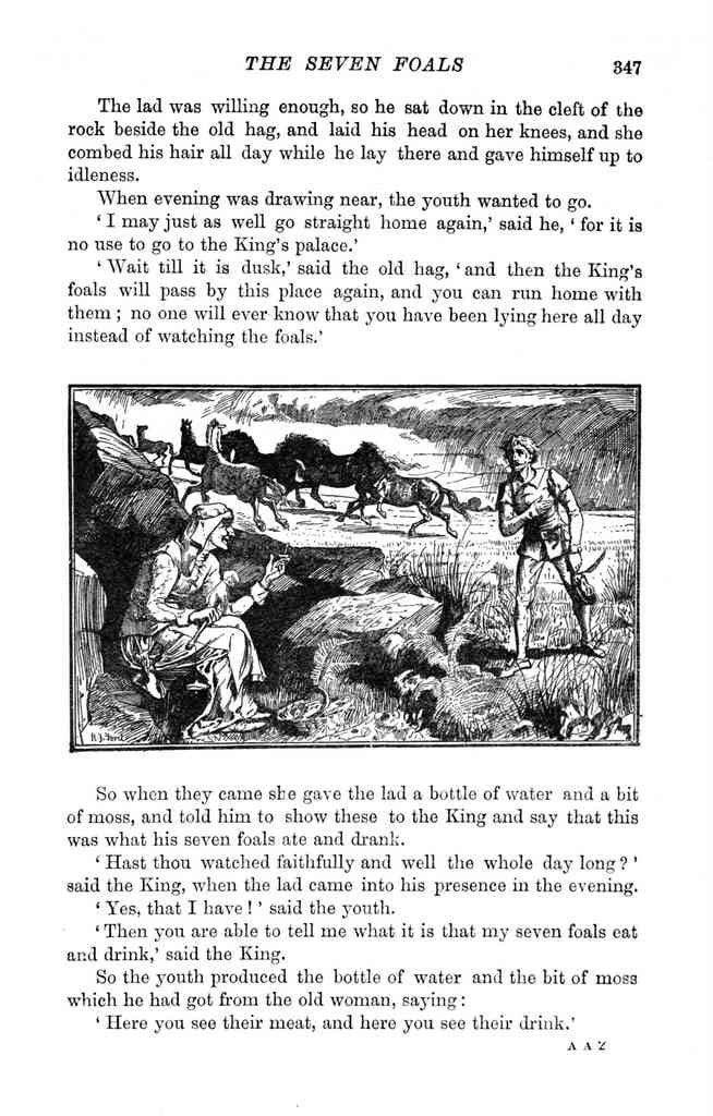 Andrew Lang Red Fairy Book 357 Vintage Illustration A4 Photo Print
