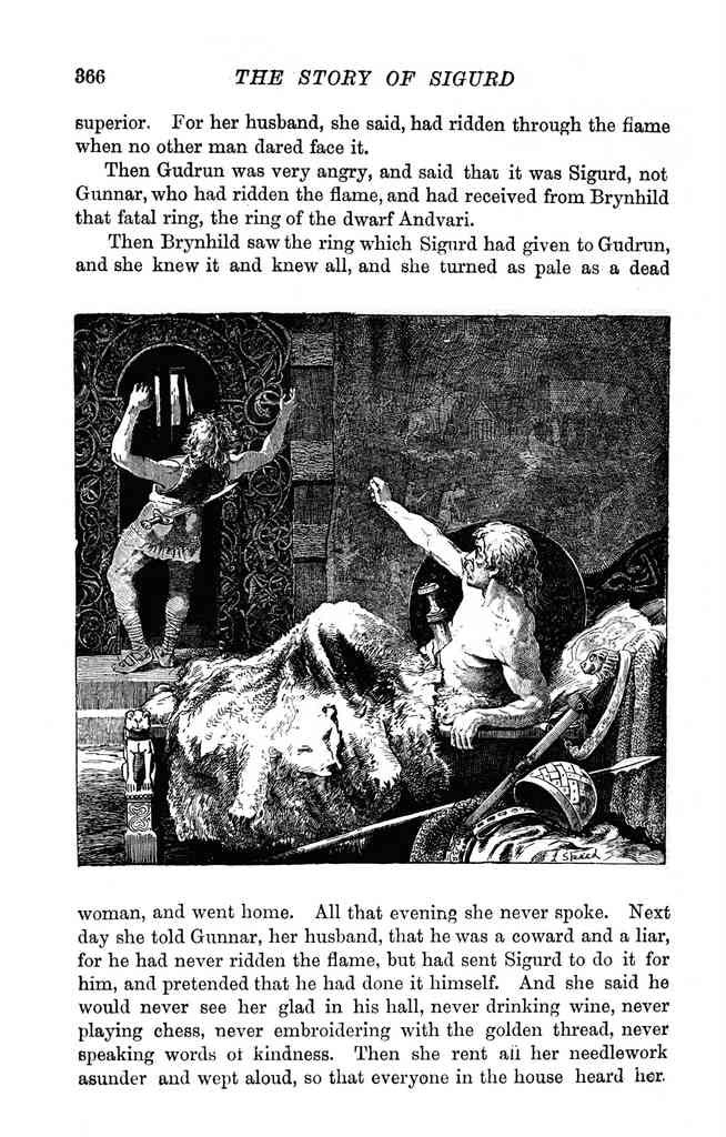 Andrew Lang Red Fairy Book 376 Vintage Illustration A4 Photo Print