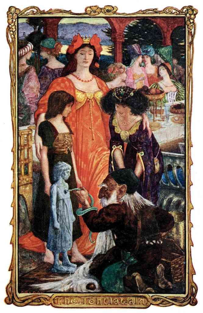Andrew Lang Violet Fairy Book 018 Vintage Illustration A4 Photo Print