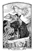 Andrew Lang Violet Fairy Book 021 Vintage Illustration A4 Photo Print