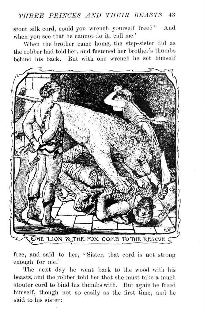 Andrew Lang Violet Fairy Book 050 Vintage Illustration A4 Photo Print