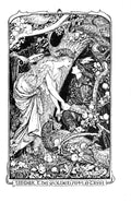 Andrew Lang Violet Fairy Book 064 Vintage Illustration A4 Photo Print