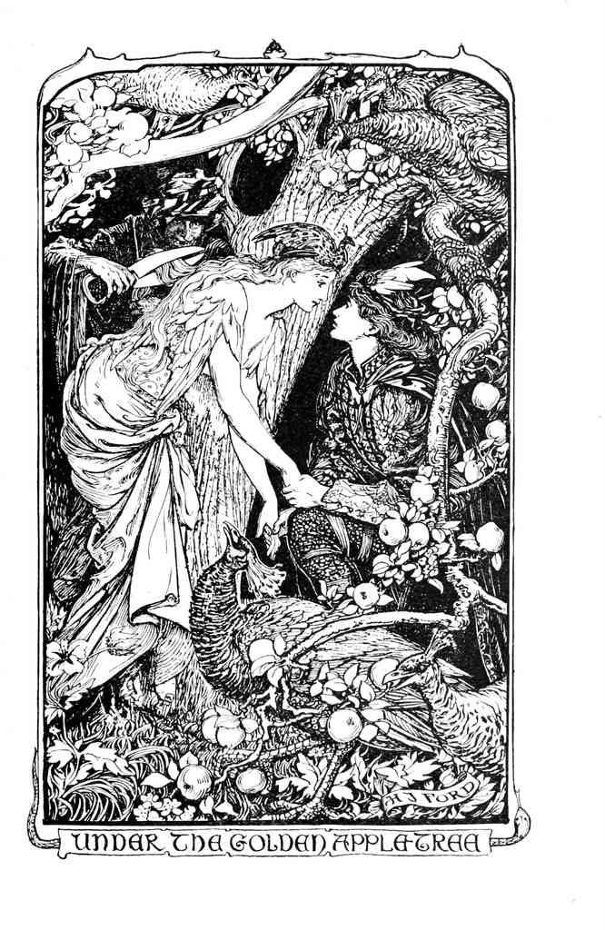 Andrew Lang Violet Fairy Book 064 Vintage Illustration A4 Photo Print