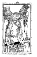 Andrew Lang Violet Fairy Book 067 Vintage Illustration A4 Photo Print