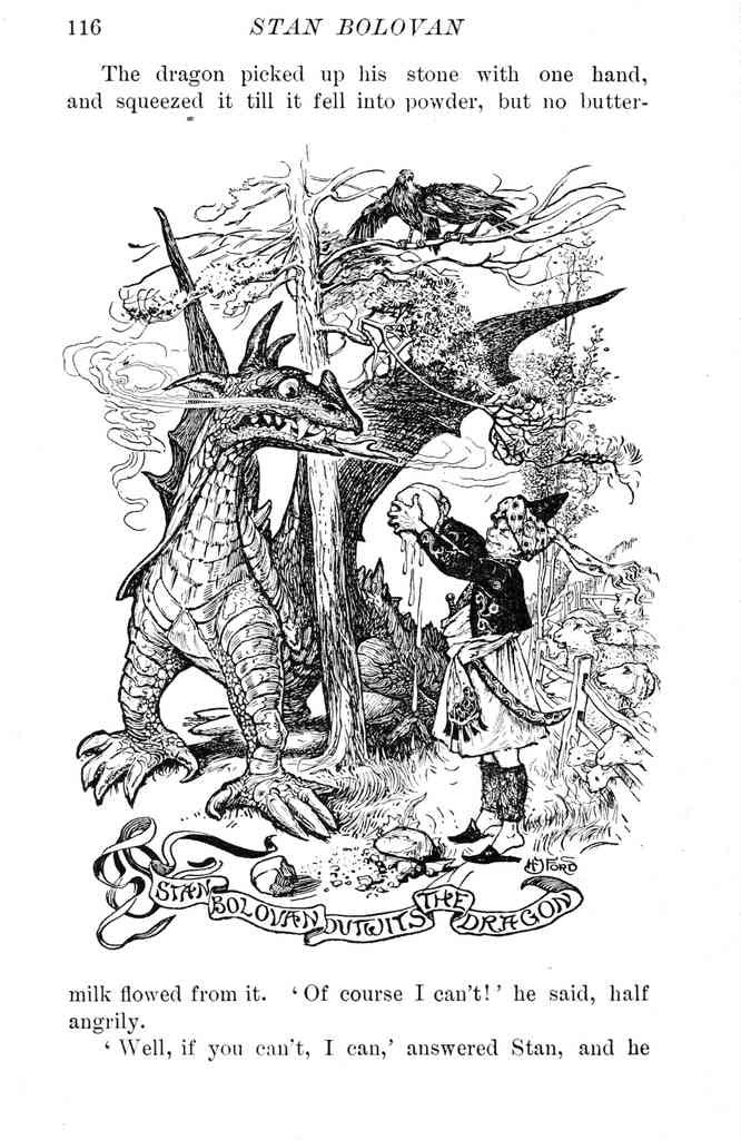 Andrew Lang Violet Fairy Book 119 Vintage Illustration A4 Photo Print