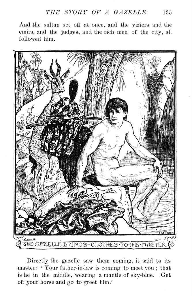 Andrew Lang Violet Fairy Book 137 Vintage Illustration A4 Photo Print