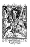Andrew Lang Violet Fairy Book 186 Vintage Illustration A4 Photo Print