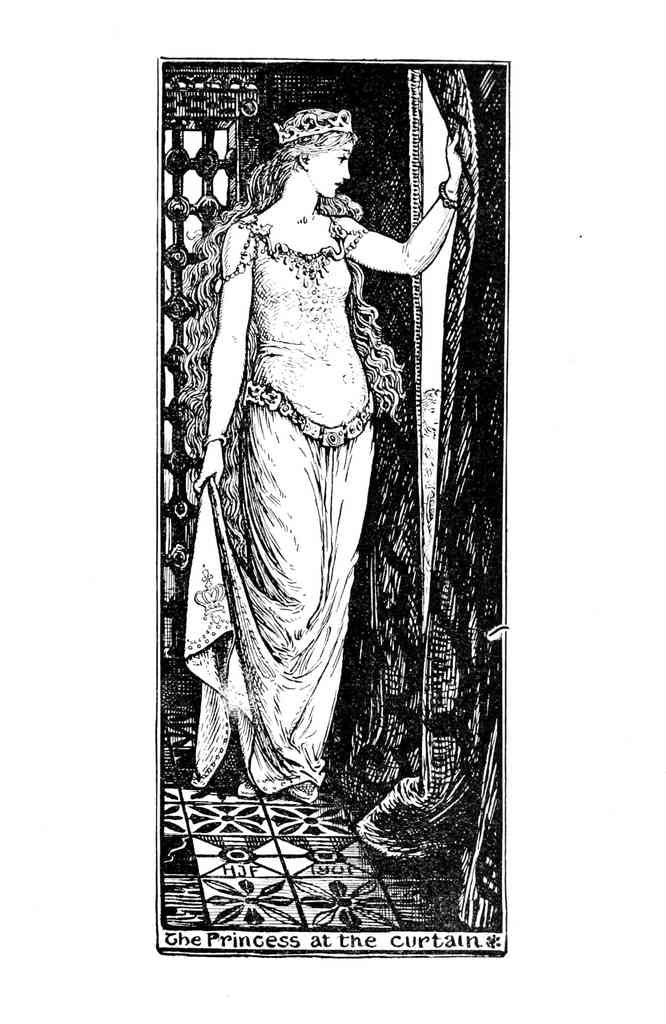 Andrew Lang Violet Fairy Book 203 Vintage Illustration A4 Photo Print