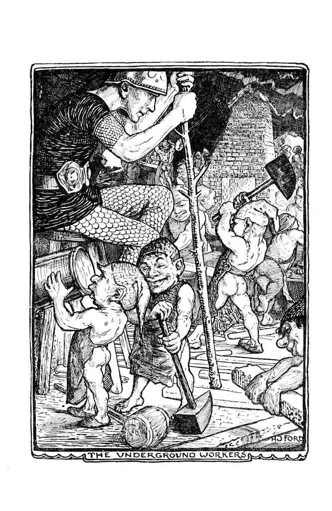 Andrew Lang Violet Fairy Book 220 Vintage Illustration A4 Photo Print